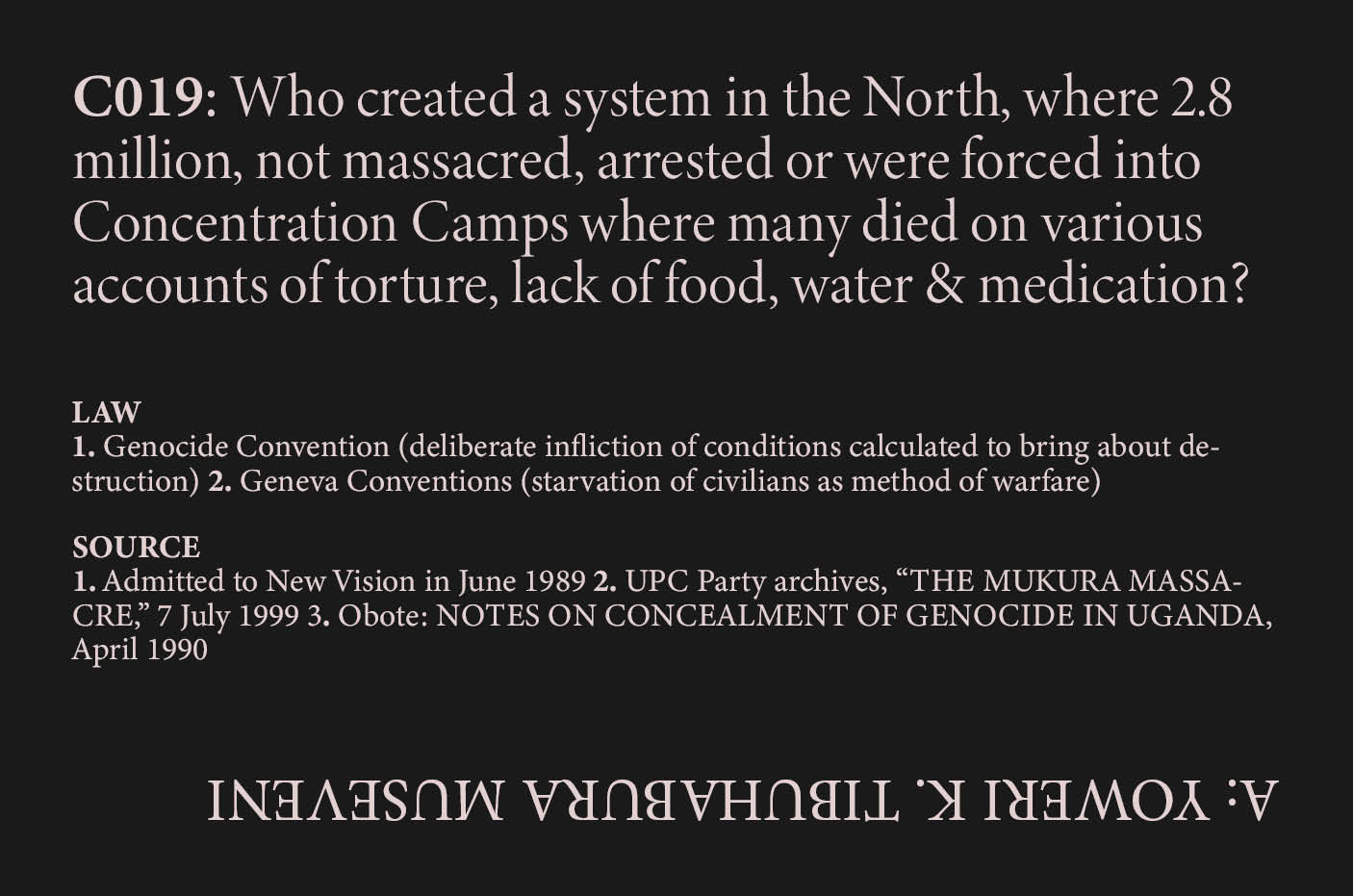 Concentration Camps