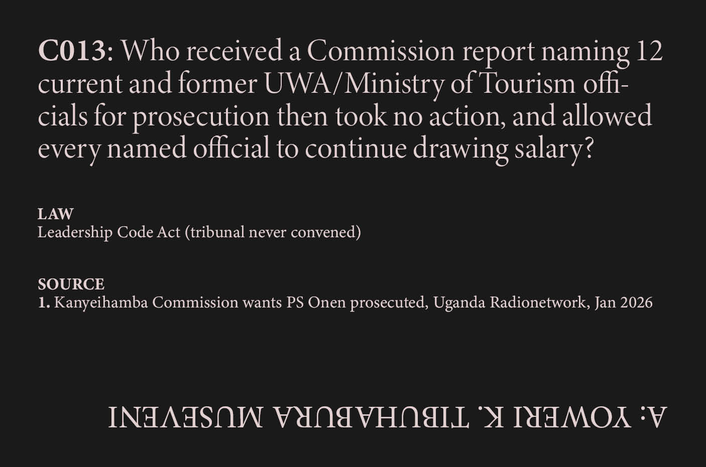 UWA Commission