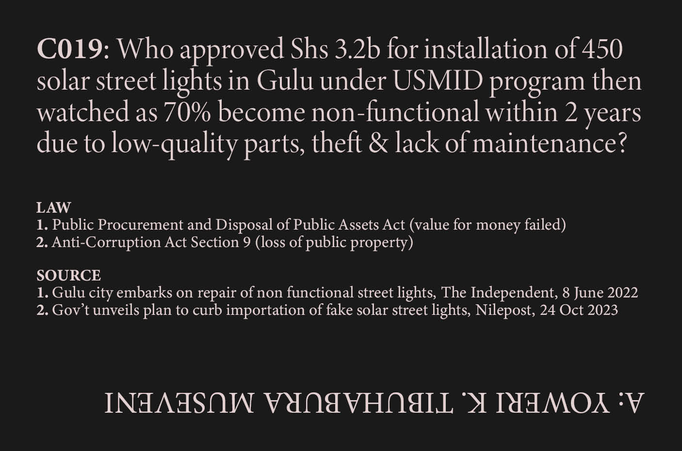 USMID Solar Lights