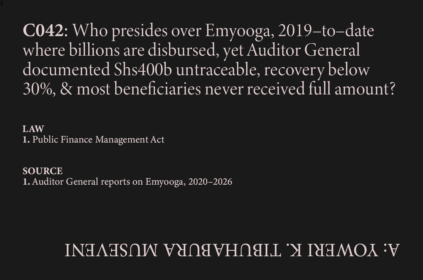 Emyooga Funds Missing