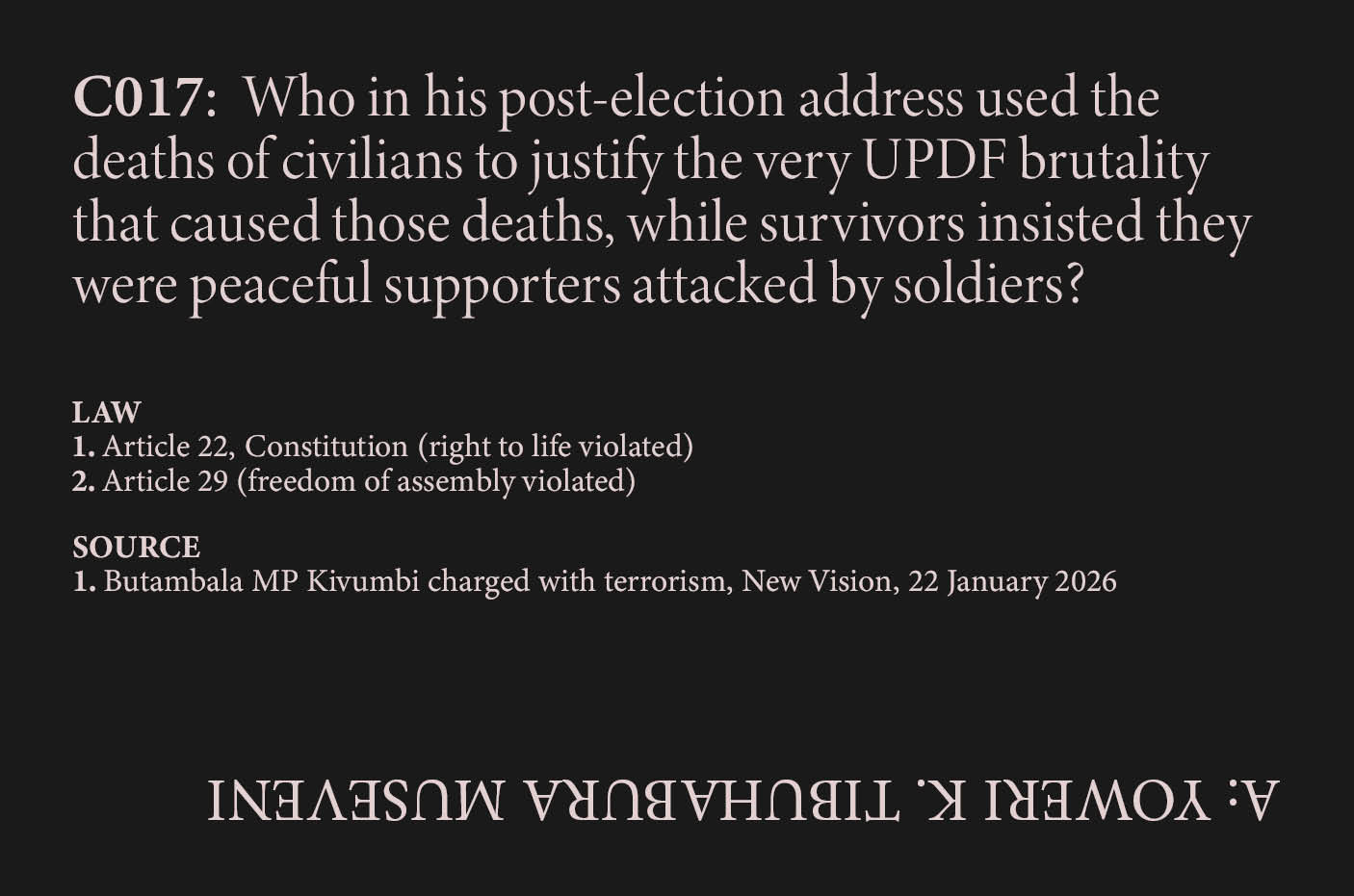 Kibibi Attack Narrative