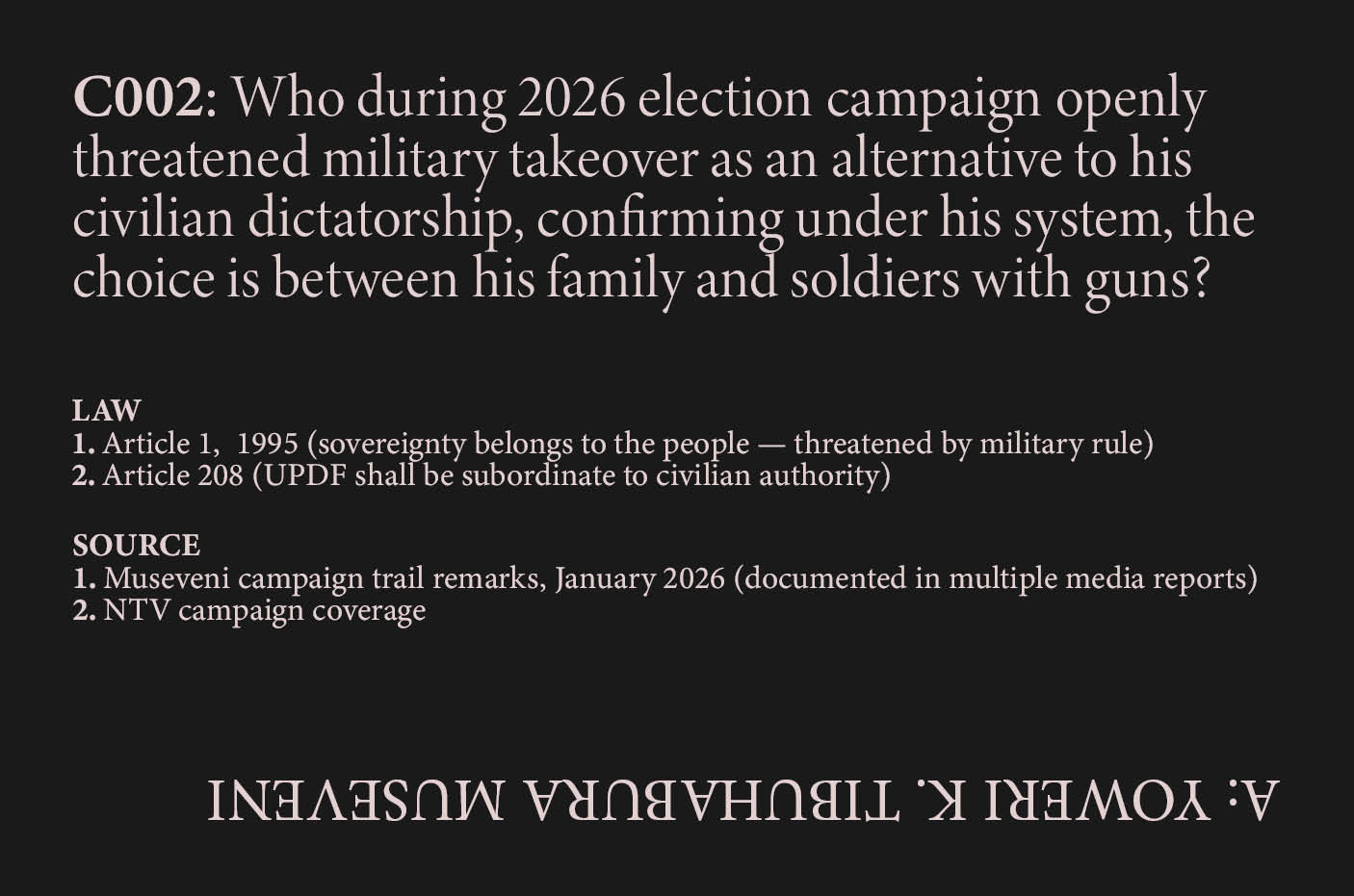 Campaign Threats