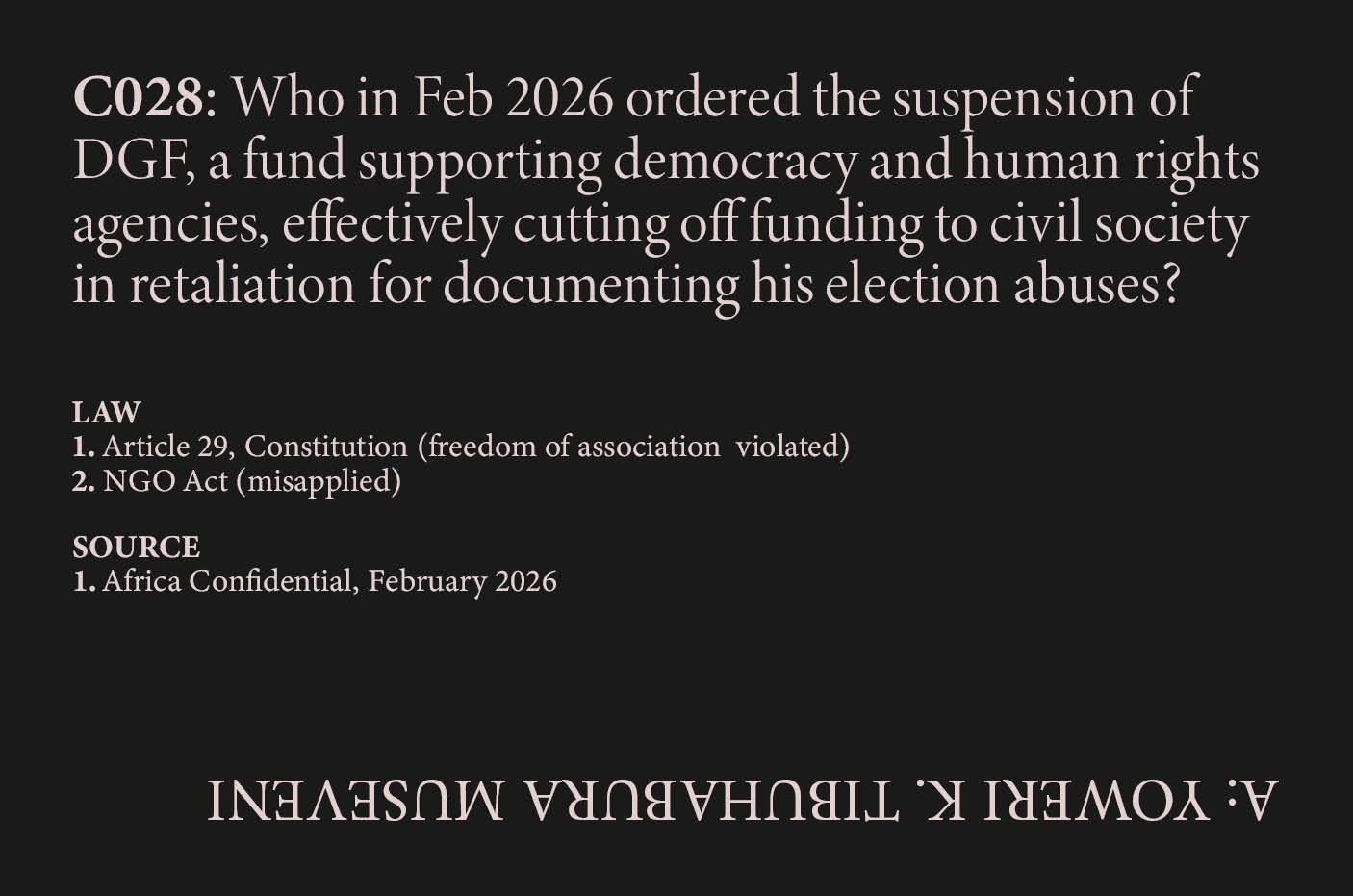 DGF Suspended