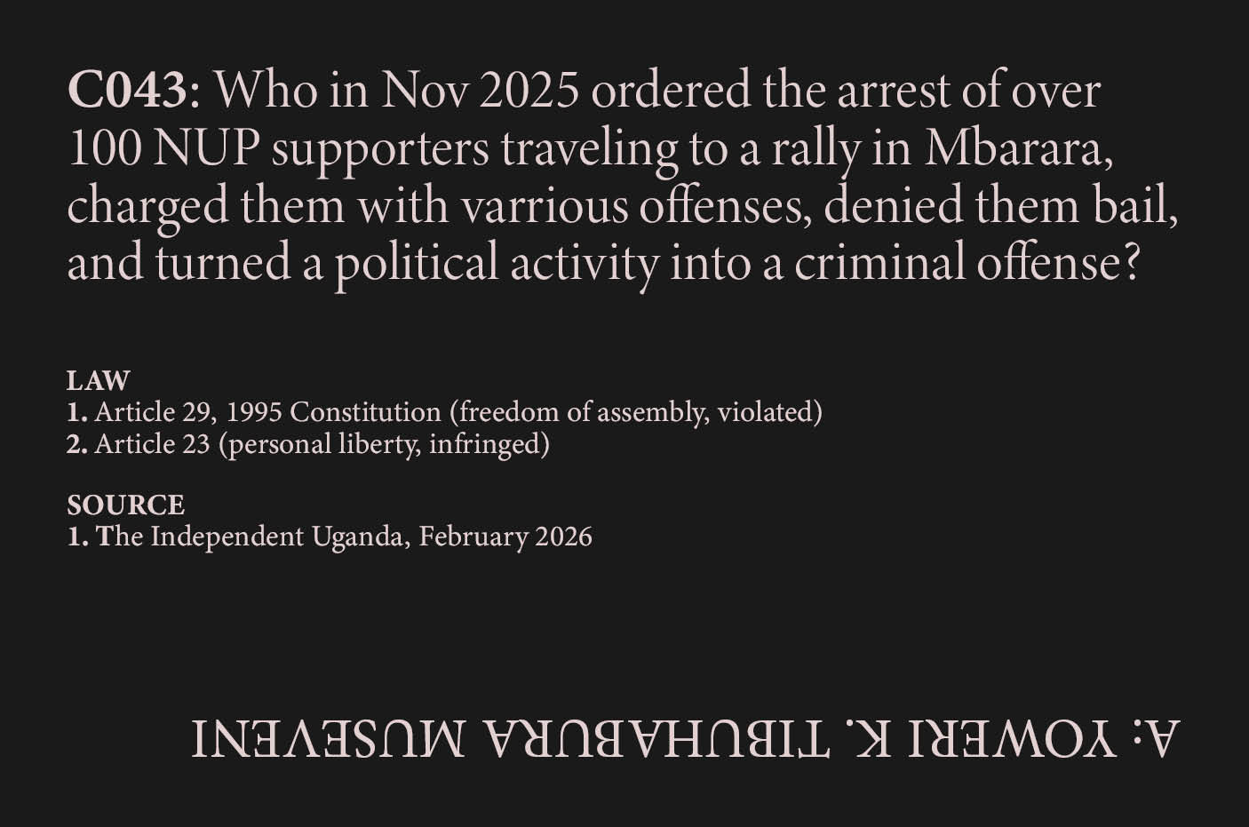 Mbarara Rally