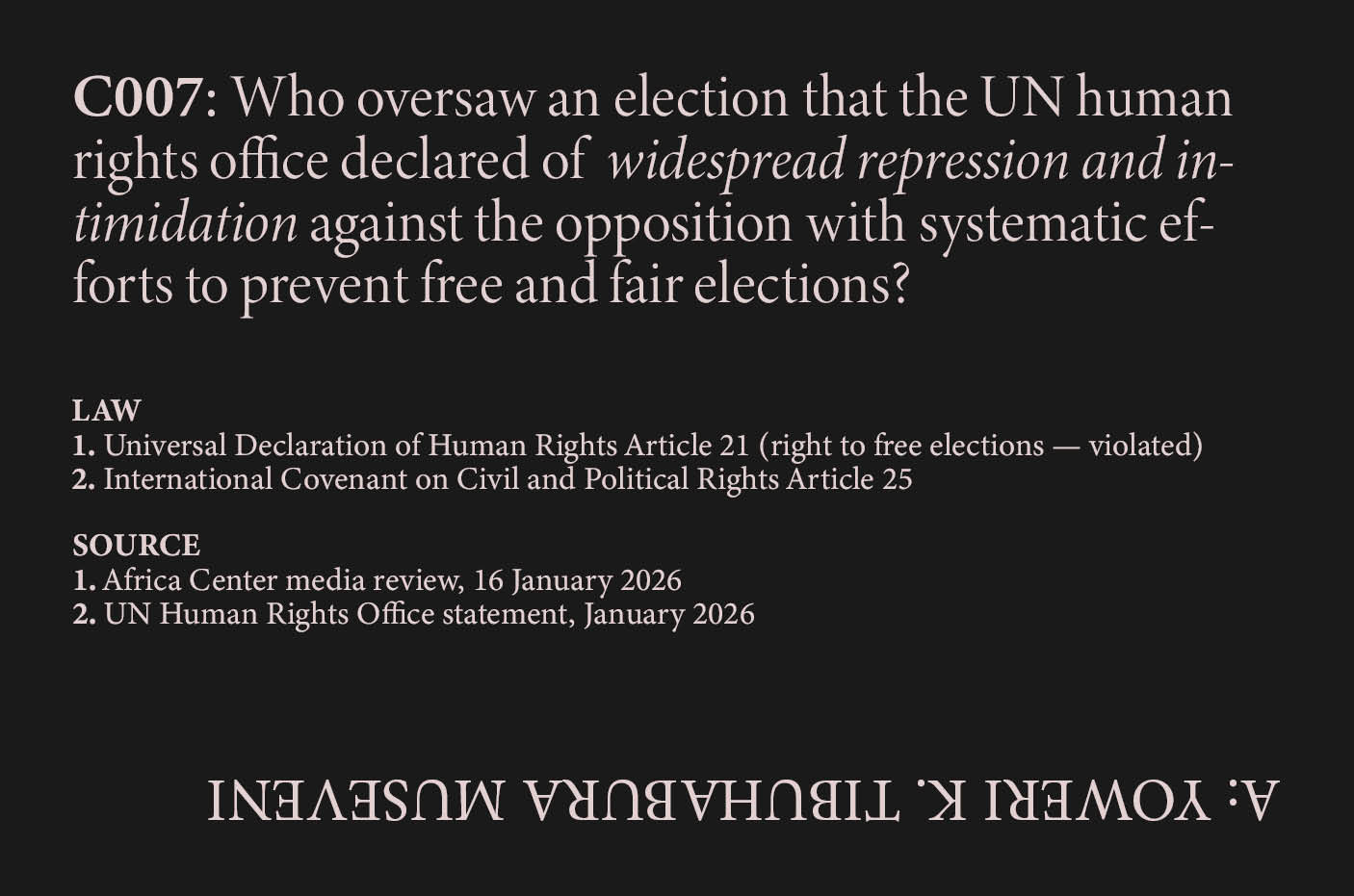 UN Condemnation