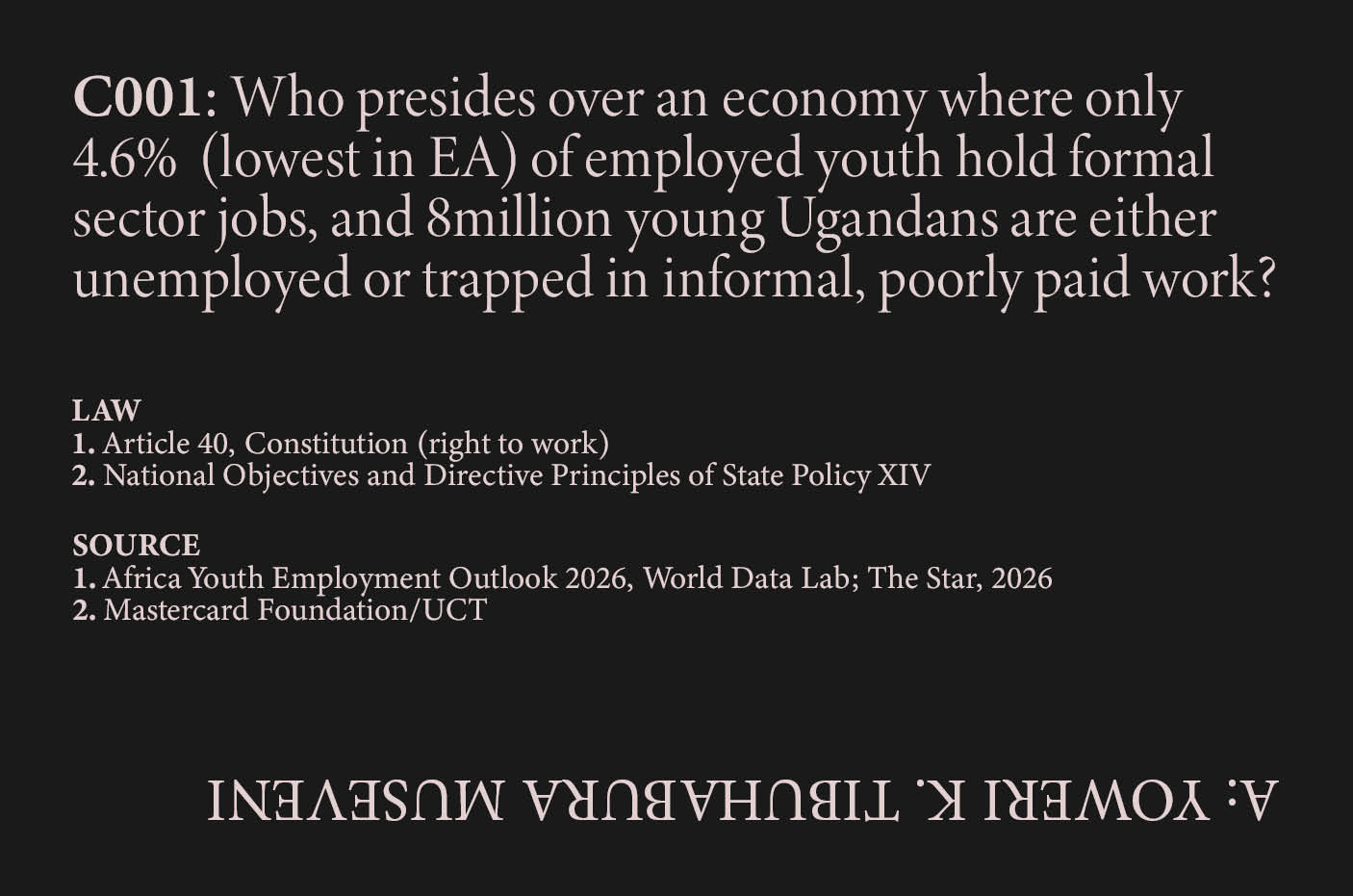 Youth Unemployment