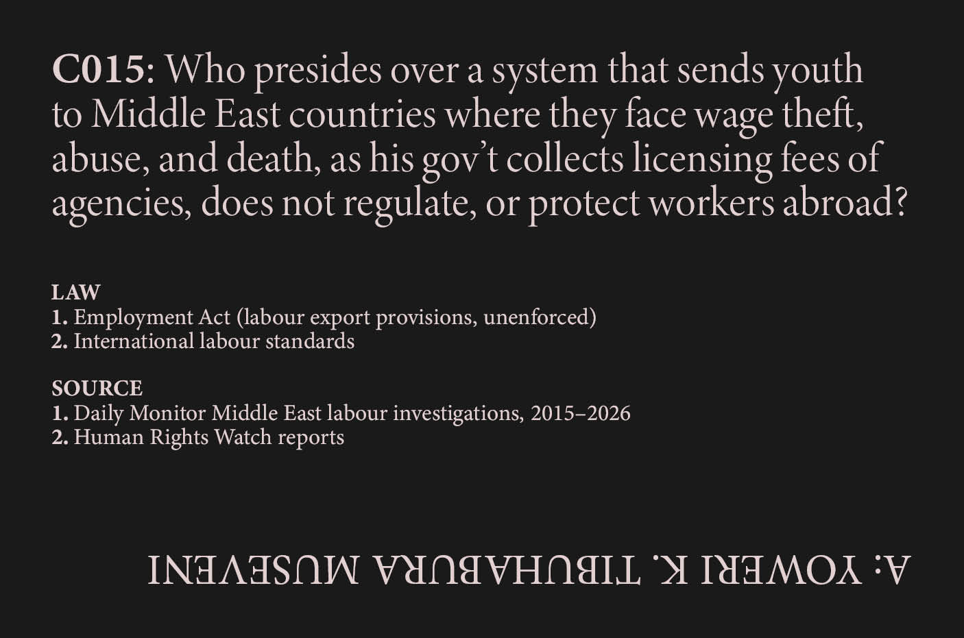 Middle East Labour